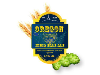 Oregon - India pale ale - svrchně kvašený speciál 6.5% - Beskydský pivovárek 1.5L