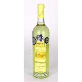Muškát Ottonel - pozdní sběr - bílé suché - 10,5% - Zborovský 0.75 l