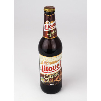 Litovel Gustav 13% - polotmavé speciální pivo - 0,5L