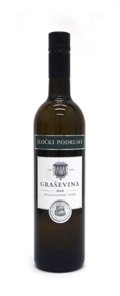 Graševina - bílé chorvatské víno suché - 12% - Iločki Podrumi - 0.75L