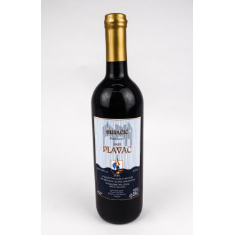 Plavac mali - červené suché víno - Duračič - chorvatské víno - 0.75L