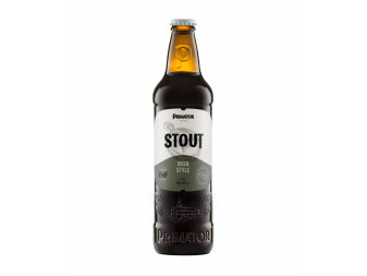 Primátor Stout - svrchně kvašenétmavé pivo 4.8% - Primátor a.s. - 0.5L