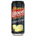 Litovel černý Citron - alko pivo - pivovar Litovel - Plech - 0.5L