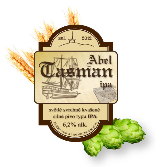 Abel Tasman 6.2% - Beskydský pivovárek 1.0L