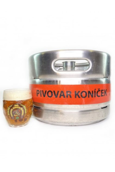 Grošák 14% - polotmavý speciál - pivovar Koníček - 50L