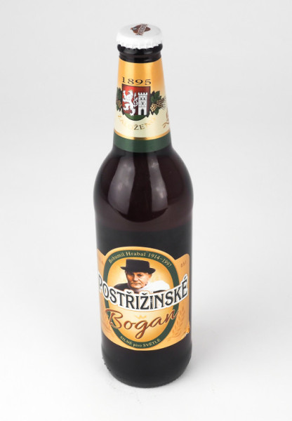 Bogan 13° - postřižinské pivo - světlé speciální pivo 5.5% - pivovar Nymburk - 0.5L