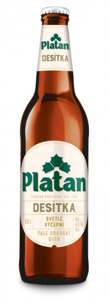 Platan 11° - světlý ležák 4,6% - Protivín - plech - 0.5L