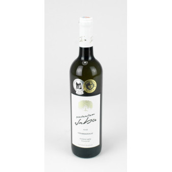 Chardonnay - pozdní sběr bílé polosladké - 13% - vinařství Vrba - 0.75 l