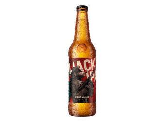 Krušnohor HiJack Ipa 15° -světlé silně svrchně kvašené pivo 6.5% - pivovr Krušnohor - 0.5L