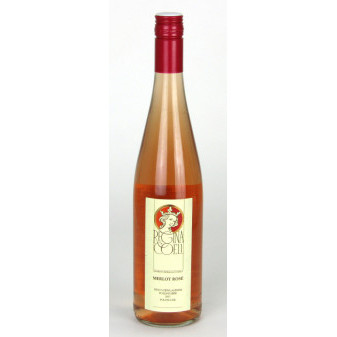Merlot rosé - polosuché pozdní sběr 13,0% - vinařství Regina Coeli 0.75 l