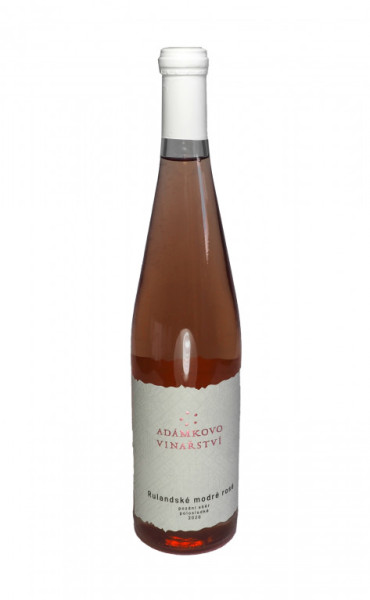 Rulandské modré rosé - pozdní sběr - polosladké - vinařství Adámkovo - 0.75 l