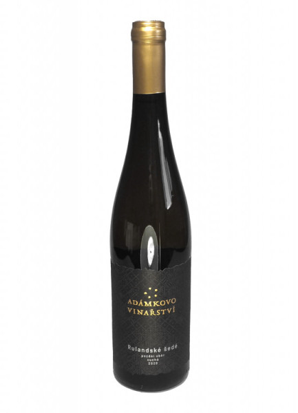 Rulandské šedé - pozdní sběr - suché 12,5% - vinařství Adámkovo - 0.75 l
