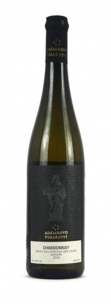 Chardonnay - výběr z hroznů - polosladké - 13,0% vinařství Adámkovo - 0.75 l