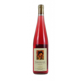 Frankovka rosé - pozdní sběr - polosuché - vinařství Adámkovo - 0.75 l