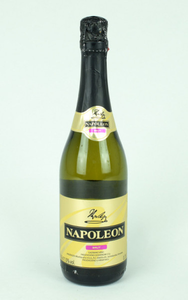 Napoleon sekt - bílé suché víno 11,0% - Mladina - chorvatské víno - 0.75L