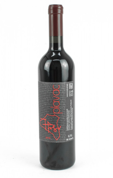 Plavac mali - červené suché víno 14,0% - Poljanič - chorvatské víno - 0.75 l