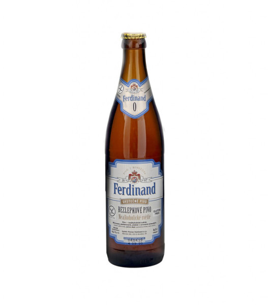 Ferdinand bezlepkový nealko - světlé - Ferdinand pivovar 0.5L