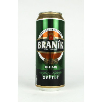 Braník 4.1% - světlé výčepní - pivovar Staropramen- 0.5L