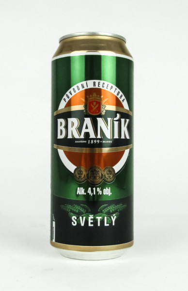 Braník 4.1% - světlé výčepní - pivovar Staropramen- 0.5L