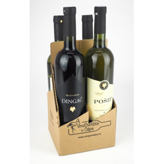 Set Madirazza - vinařství Madirazza Chorvatsko - Pelješac - 4x0.75l