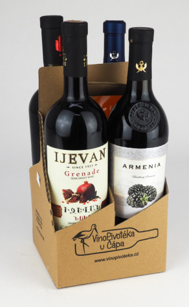 Set - ovocných vín - Arménie - 4x0,75l