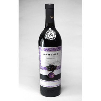 Black Current - červené polosladké 12.0% - Armenia Wine - 0.75L