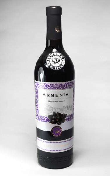 Black Current - červené polosladké 12.0% - Armenia Wine - 0.75L