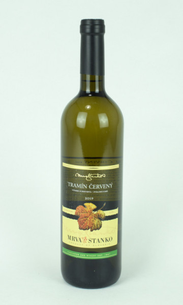 Tramín červený - bílé polosuché 13,0% - Mrva a Stanko - 0.75L