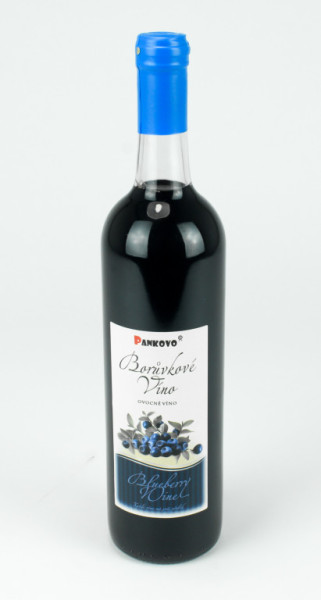 Pankovo borůvka les víno - ovocné víno - 0.75L