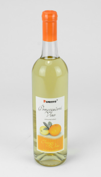 Pankovo pomerančové víno - ovocné víno - 0.75L