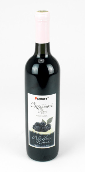 Pankovo ostružinové víno - ovocné víno - 0.75L