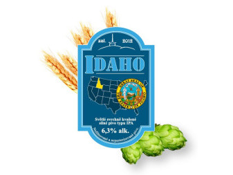 Idaho - svrchně kvašený speciál IPA 6.3% - Beskydský pivovárek 1.0L