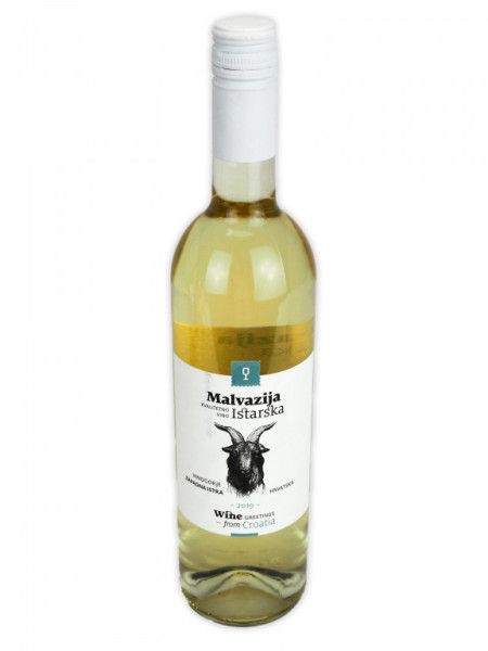 Malvazija Istarska Wine - bílé suché víno 12,0% - chorvatské víno - 0.75L