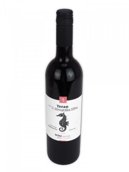 Teran Wine Istra - červené suché víno 12,0% - chorvatské víno - 0.75L