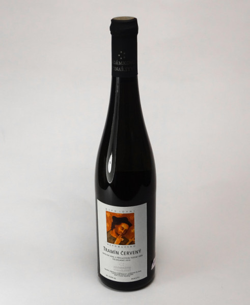 Tramín červený - pozdní sběr - polosladké - 12,0% - vinařství Adámkovo - 0.75 l