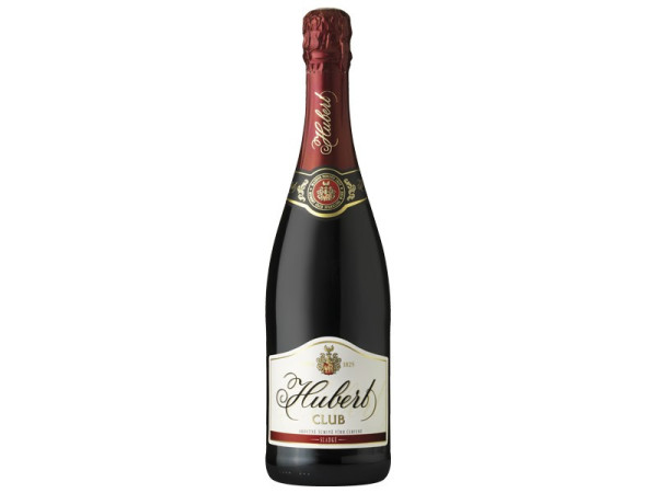 Hubert Club červený - červený šumivé víno sladké 11,5% - 0.75L
