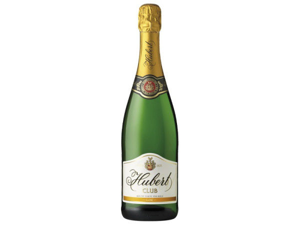 Hubert Club- bílé šumivé víno sladké 11.5% - 0.75L
