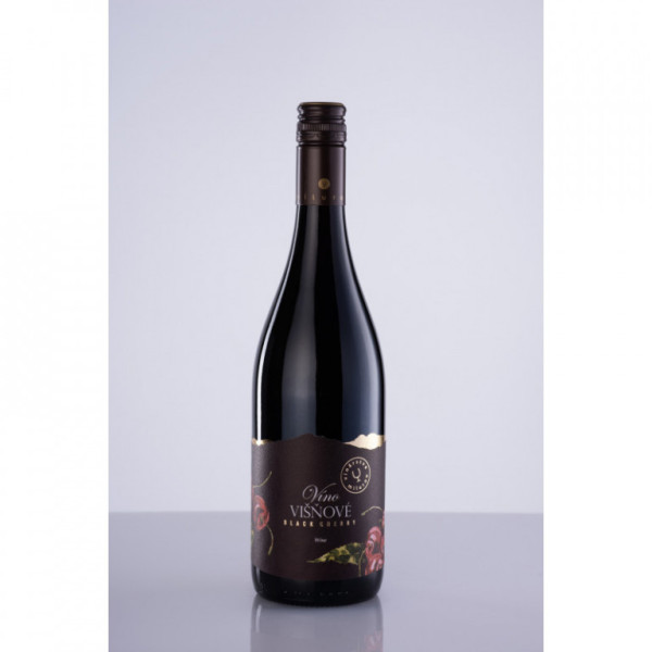 Višňové víno - ovocné víno - 11,0% - vinařství Miluron - 0.75L