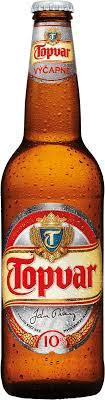 Topvar 10°- světlé výčepní 4.1% - láhev - Slovenské pivo - 0.5L