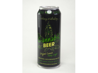 Cannabis Beer  4.2% - výčepní světlé - EuphoriaTrade - plech - 0.5L