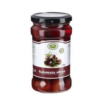 Olivy černé Kalamata s peckou - Řecko - 290 g