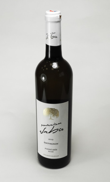 Sauvignon - pozdní sběr suché 11,5%- vinařství Vrba - 0.75 l