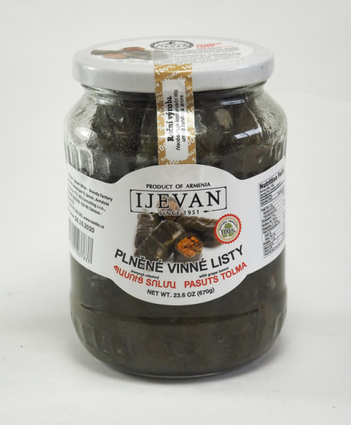 Závitky ve vinném listu - ijevan wine - 670g