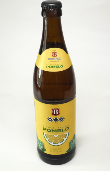 Rohozec Pomelo 2,2%- míchaný nápoj z piva a limonády - Rohozec - 0.5L