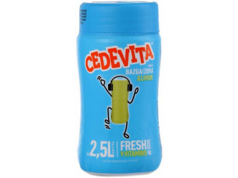 Nápoj rozpustný Cedevita - bezinka a citón - nealkoholický nápoj - Chorvatsko - 20g