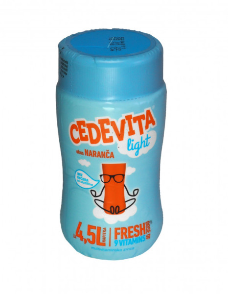 Nápoj rozpustný Cedevita - pomeranč Light - nealkoholický nápoj - Chorvatsko - 200g