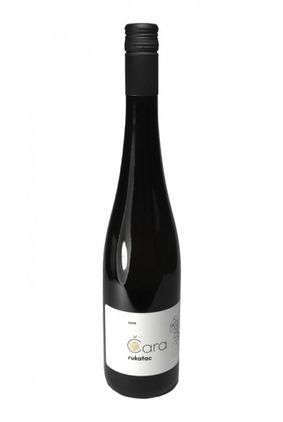Rukatac Čara 2019 vrhunsko - bílé suché víno 12,5% - vinařství Čara - Korčula - chorvatské víno - 0.75 l