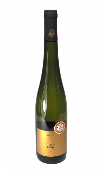 Pošip Čara Vrhunsko 2019 - bílé suché víno 13,0% - vinařství Pošip Čara - Korčula - chorvatské víno - 0.75L
