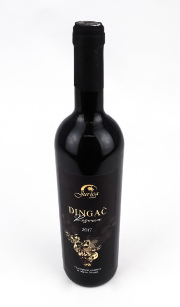 Dingač Reserva 2017 - červené suché víno - Jurica - chorvatské víno - 0.75 l