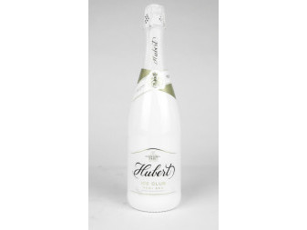 Hubert ICE CLUB - bílé šumivé víno polosuché - 0.75L